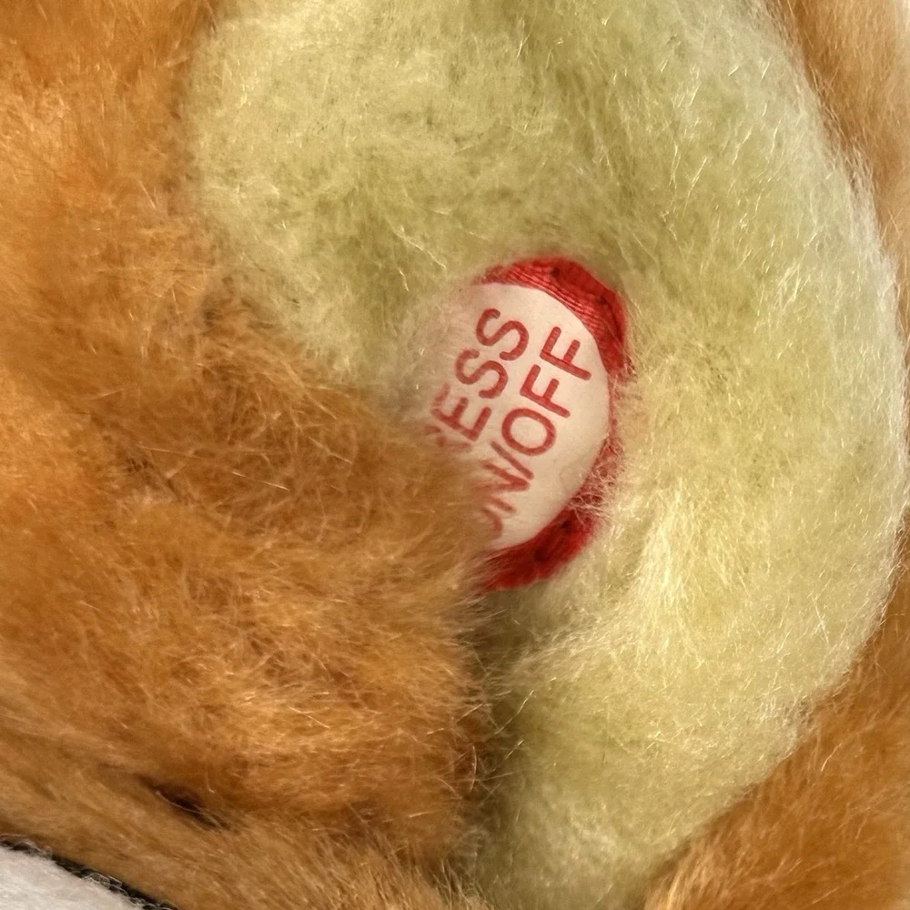 Rudolph Red-Nosed Reindeer Singing Light Up Plush Stocking 1992 Gemmy 23